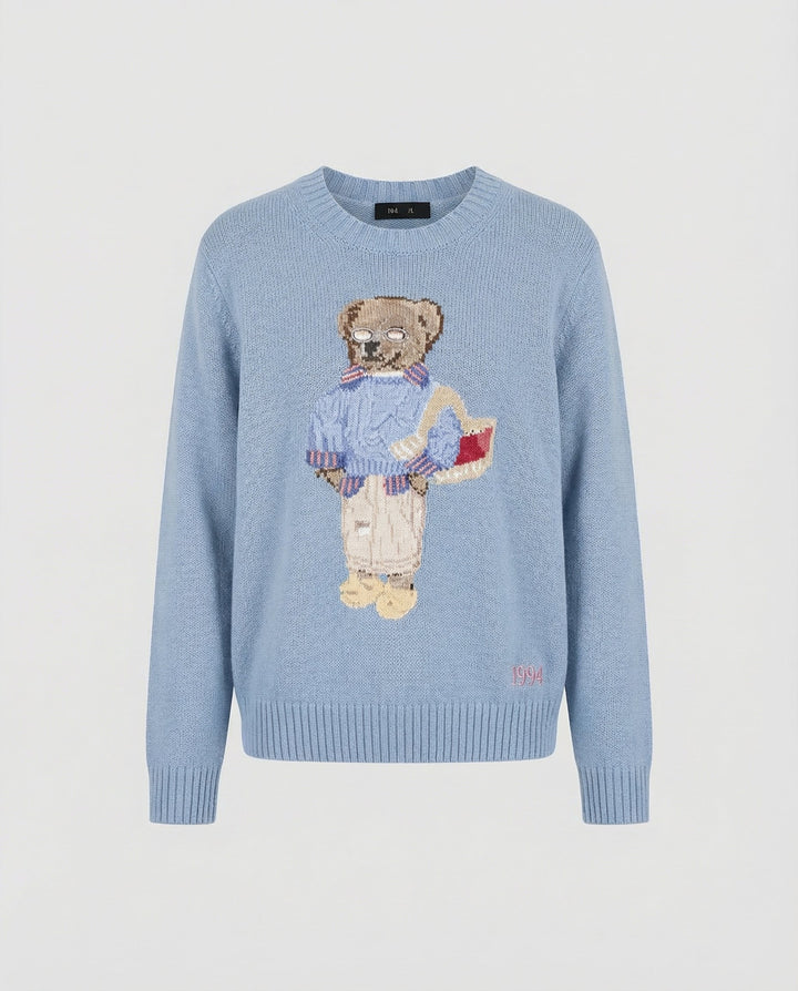 Bärenstrickpullover Damen Locker