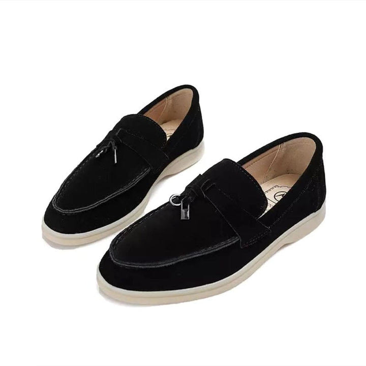 Loafers Damen-Loafer mit Schloss-Detail