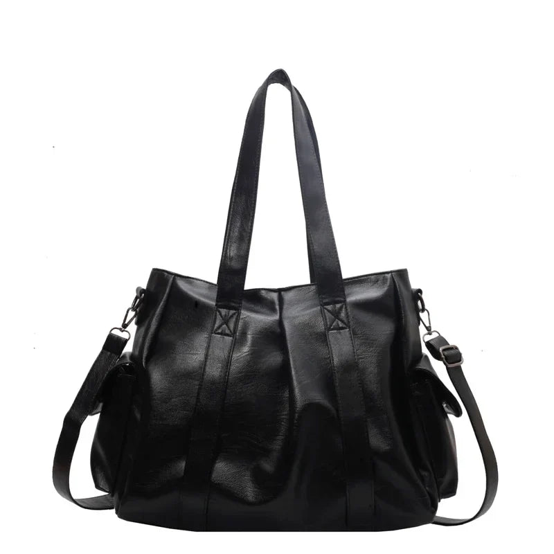 Nord Taschen | Spacious Leather School Handbag