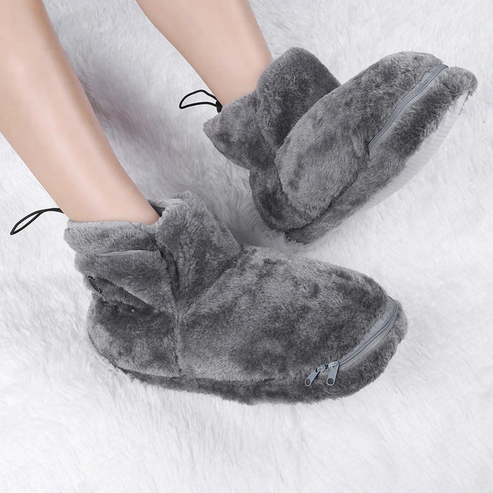 Komfortable USB-beheizte Stiefel mit Reißverschluss