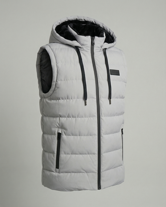 Sportliche Fleece Weste Herren