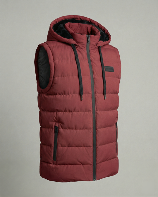 Sportliche Fleece Weste Herren