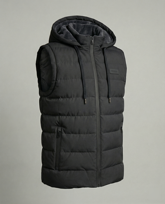 Sportliche Fleece Weste Herren
