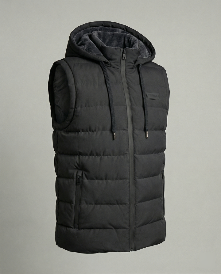 Sportliche Fleece Weste Herren