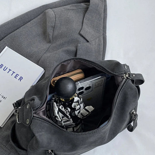 Nord Taschen | Large Suede Handbag