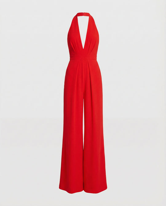 Eleganter Damen Lang-Jumpsuit