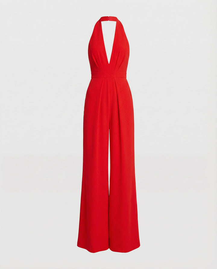 Eleganter Damen Lang-Jumpsuit