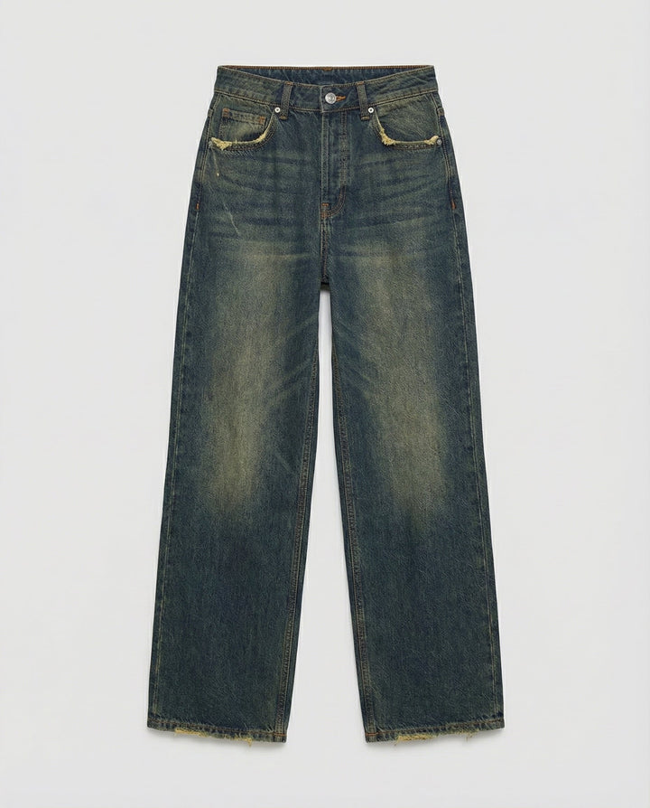 Vintage Baggy Jeans Damen