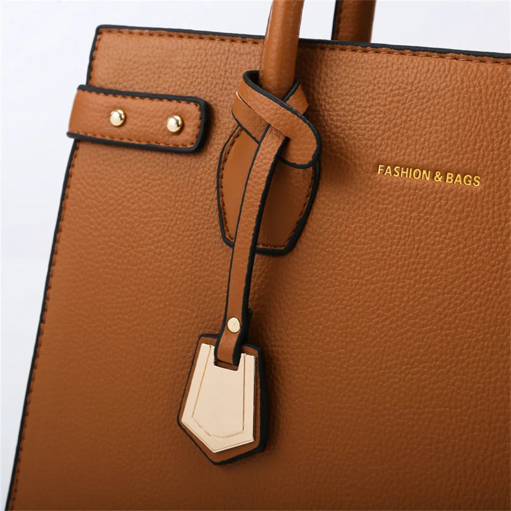 Nord Taschen | Rectangular Shoulder Bag in Leather