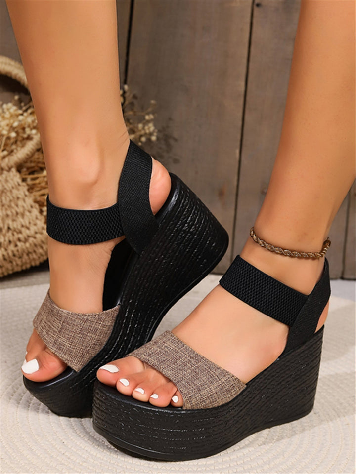 Plateau Sandalen für Damen