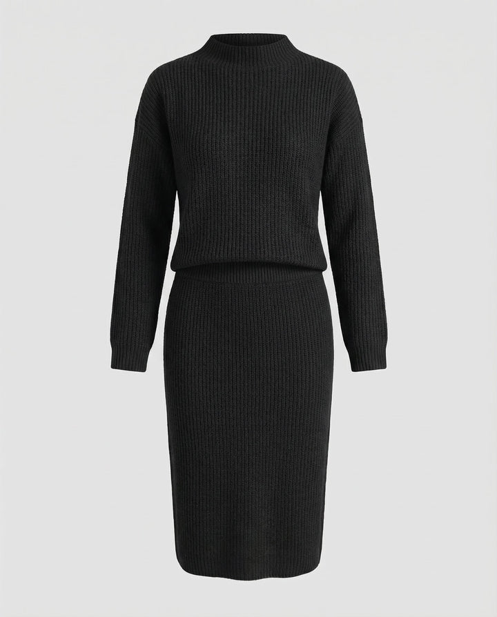 Elegantes Strickset Pullover Rock