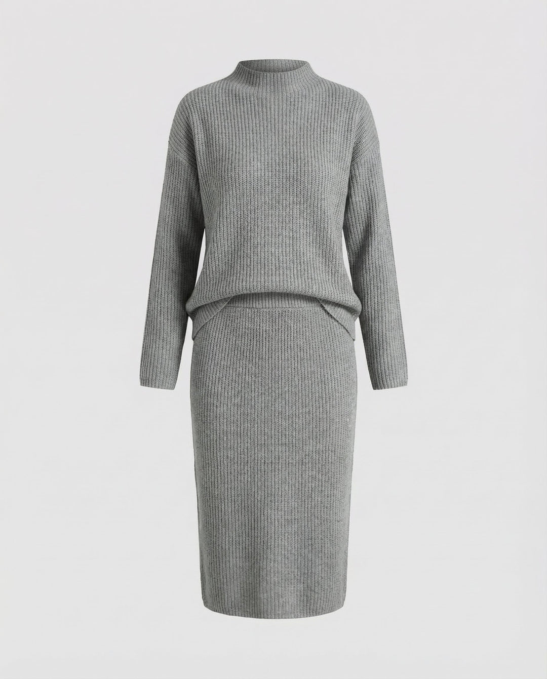 Elegantes Strickset Pullover Rock