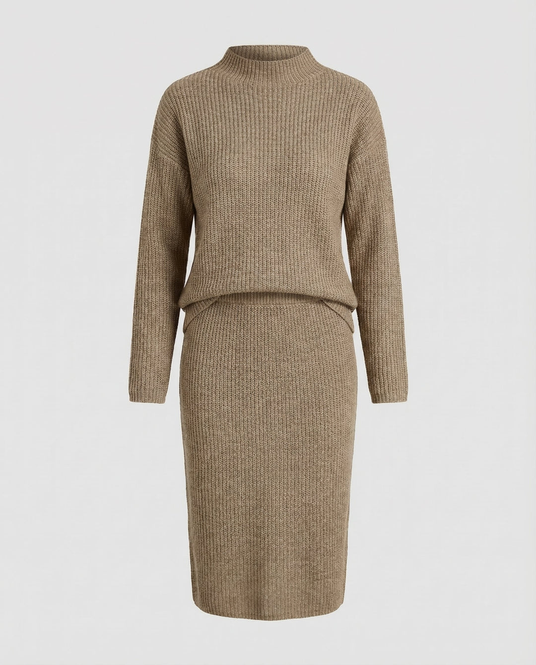 Elegantes Strickset Pullover Rock