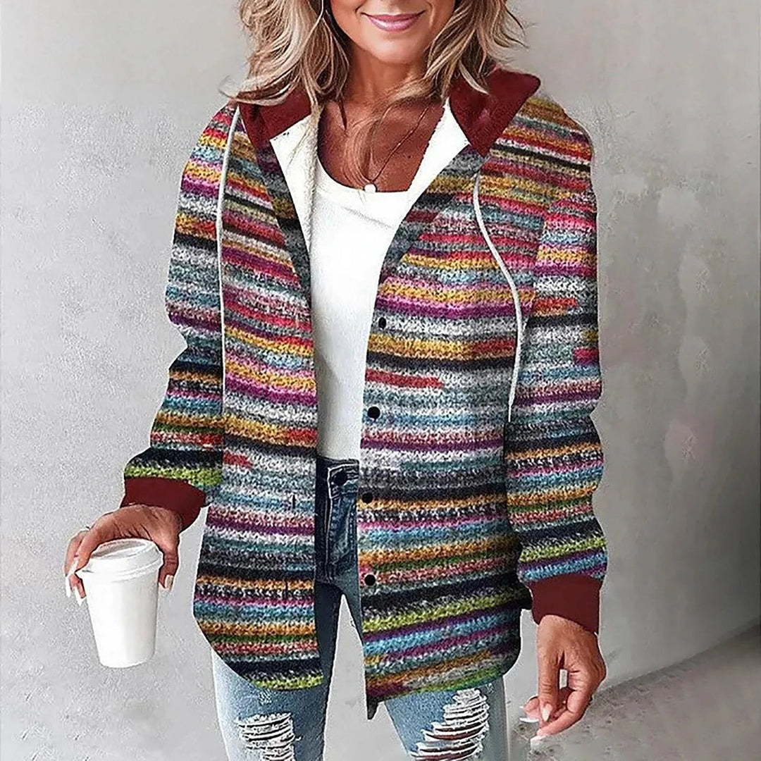 Kariertes Komfort-Hoodie
