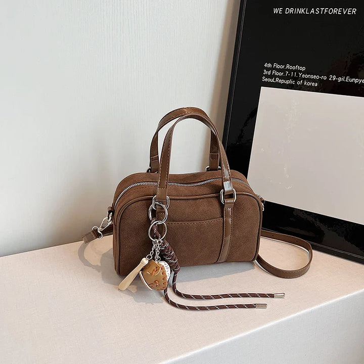 Nord Taschen | Suede Shoulder Handbag