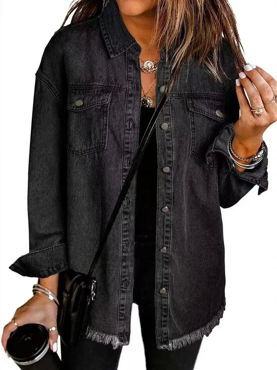 Denim Hemdjacke