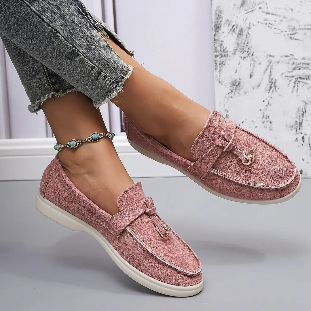 Elegante Wildleder-Loafer für Damen
