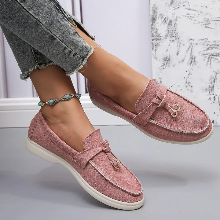 Elegante Wildleder-Loafer für Damen