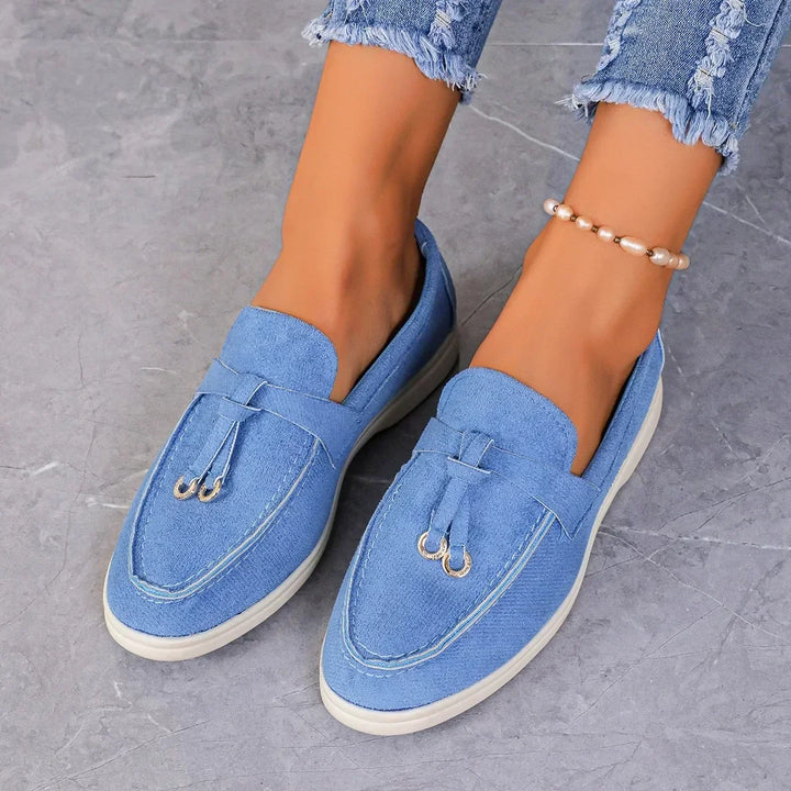Elegante Wildleder-Loafer für Damen