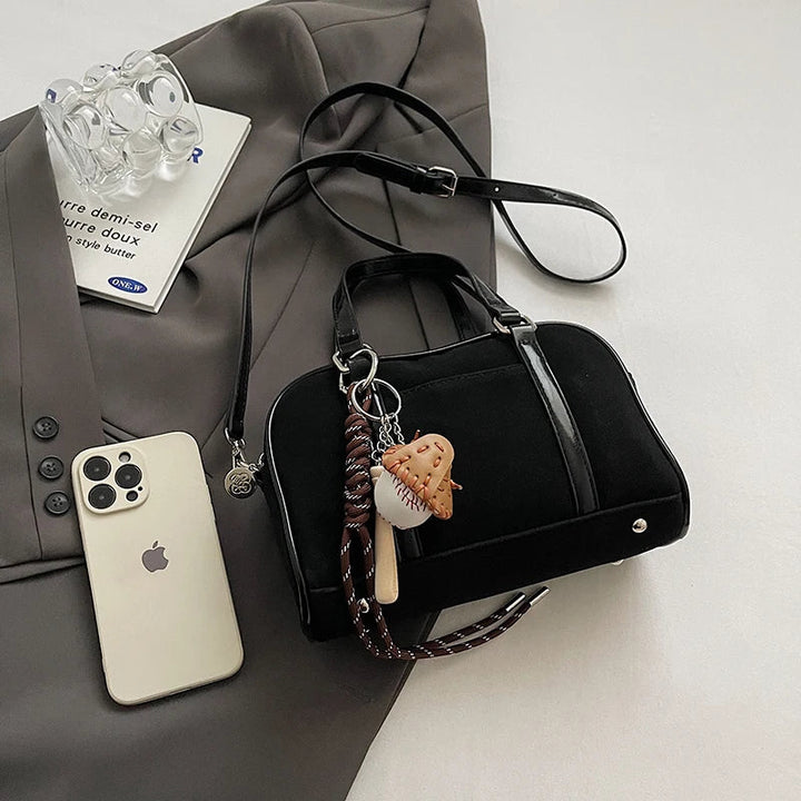 Nord Taschen | Suede Shoulder Handbag