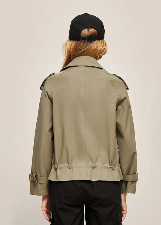 Nord Taschen | Doppelreihiger Trenchcoat für Damen - formelle und lässige Jacke