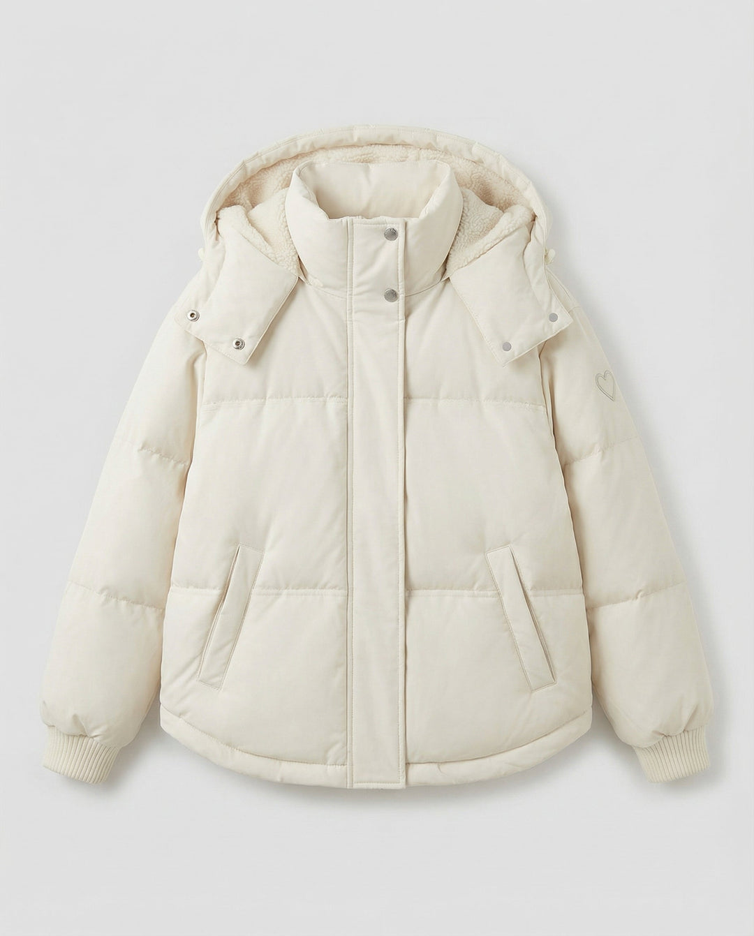 Warme Damen Winterjacke Gepolstert