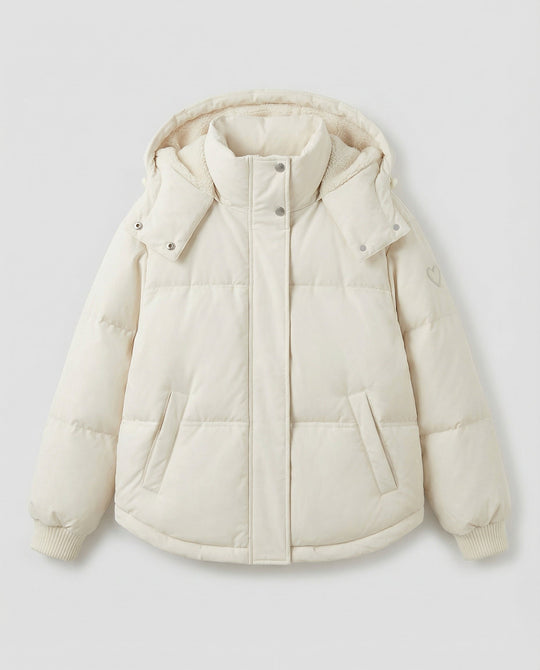 Warme Damen Winterjacke Gepolstert