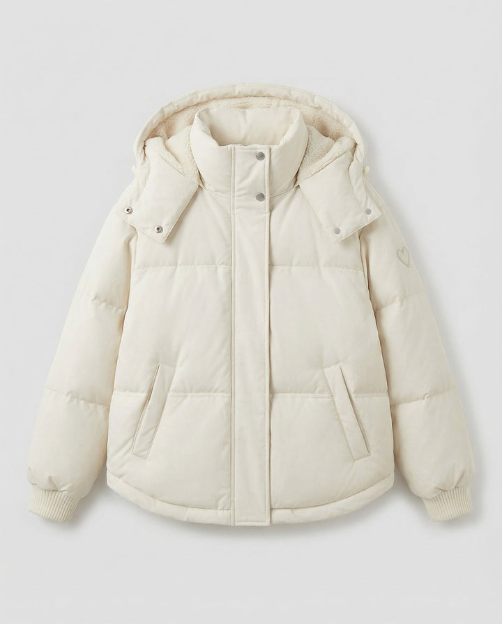 Warme Damen Winterjacke Gepolstert
