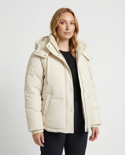 Warme Damen Winterjacke Gepolstert