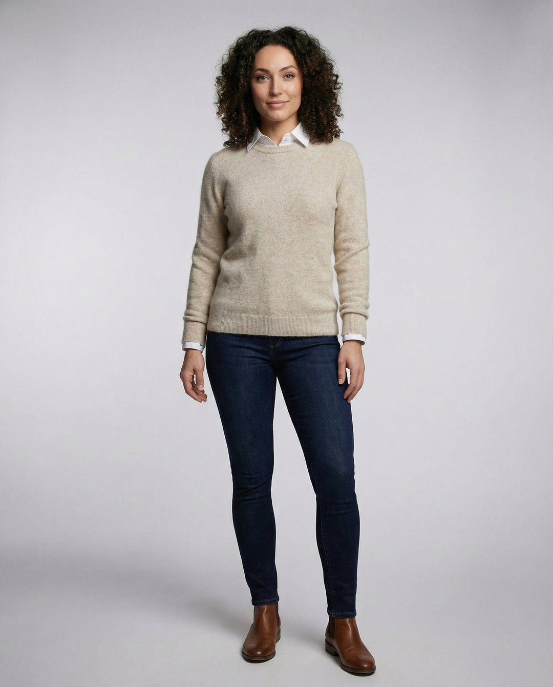 Eleganter Kaschmirpullover Damen