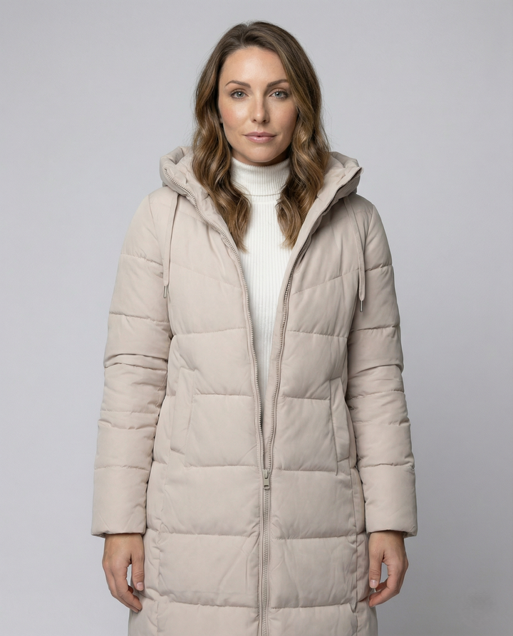 Schicke Warme Winterjacke Damen