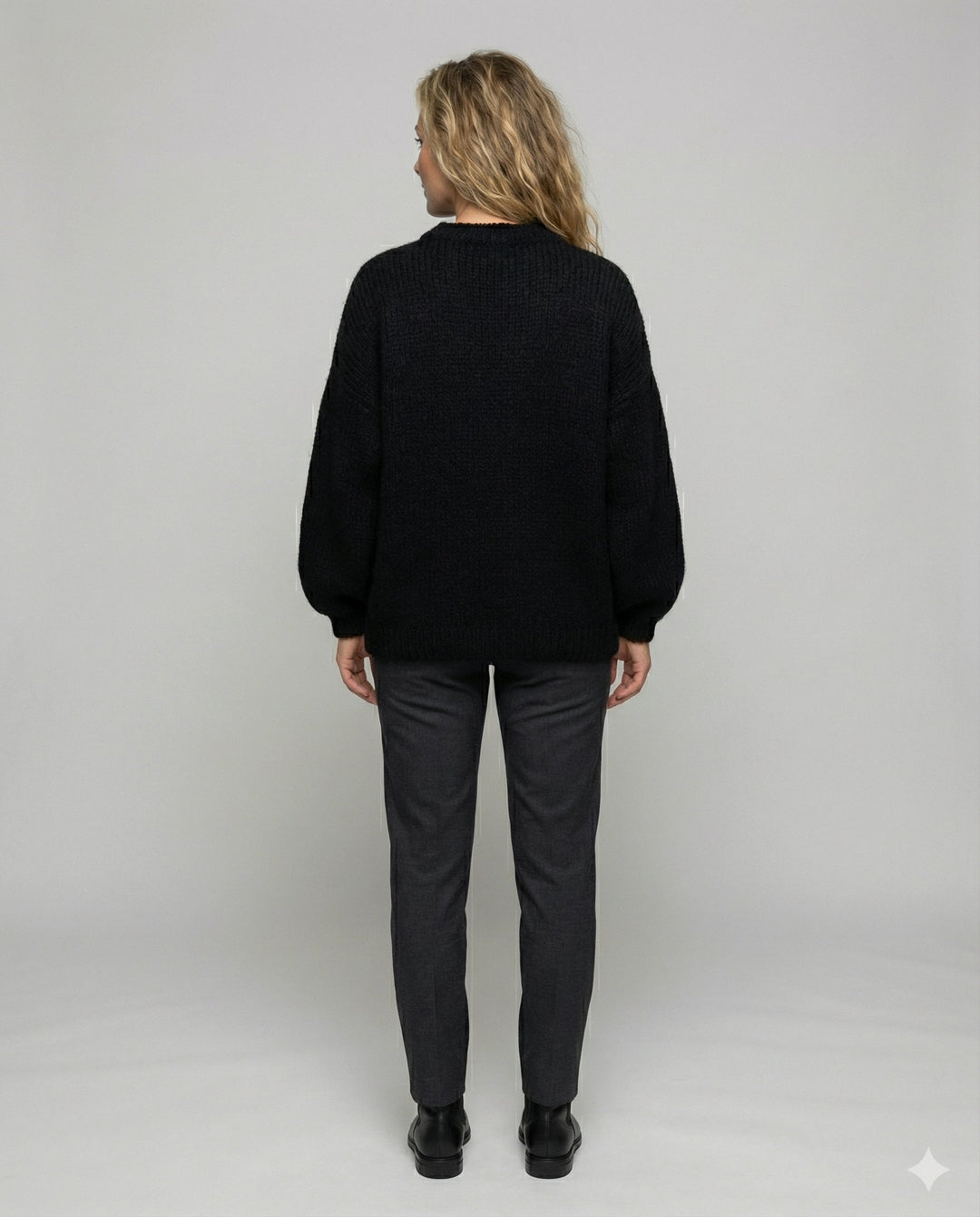 Flauschiger Oversize Pullover Damen