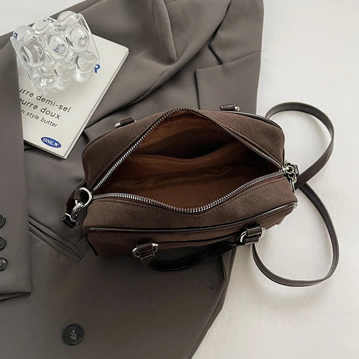 Nord Taschen | Suede Shoulder Handbag