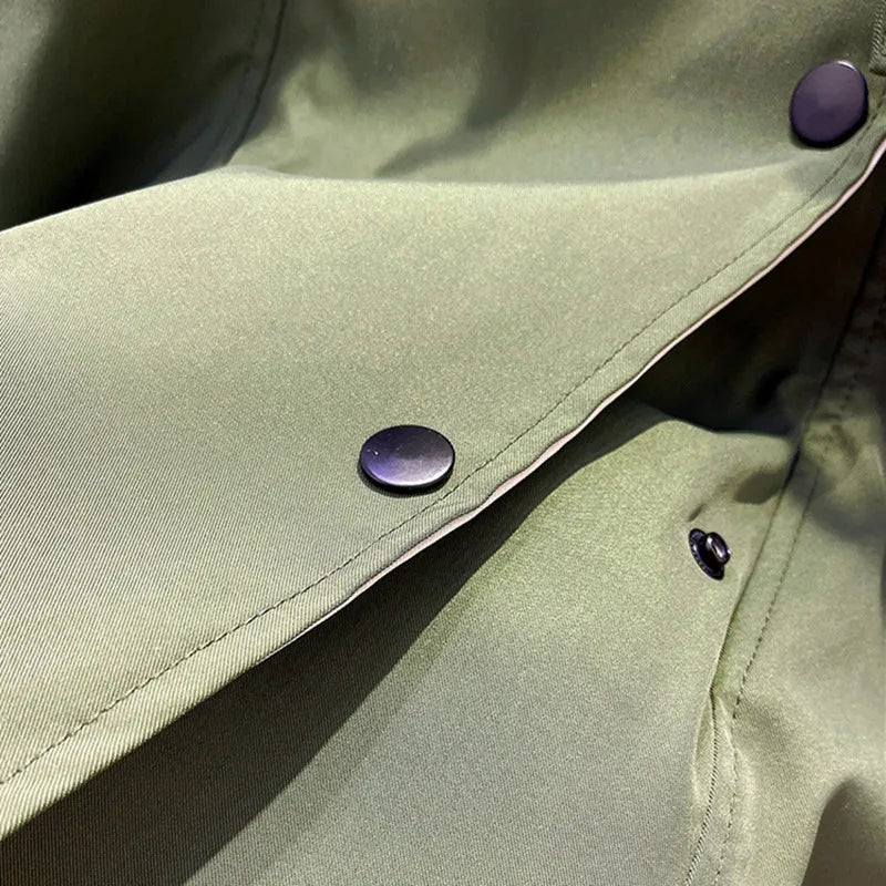 Oversized Wasserdichte Regenjacke für Damen