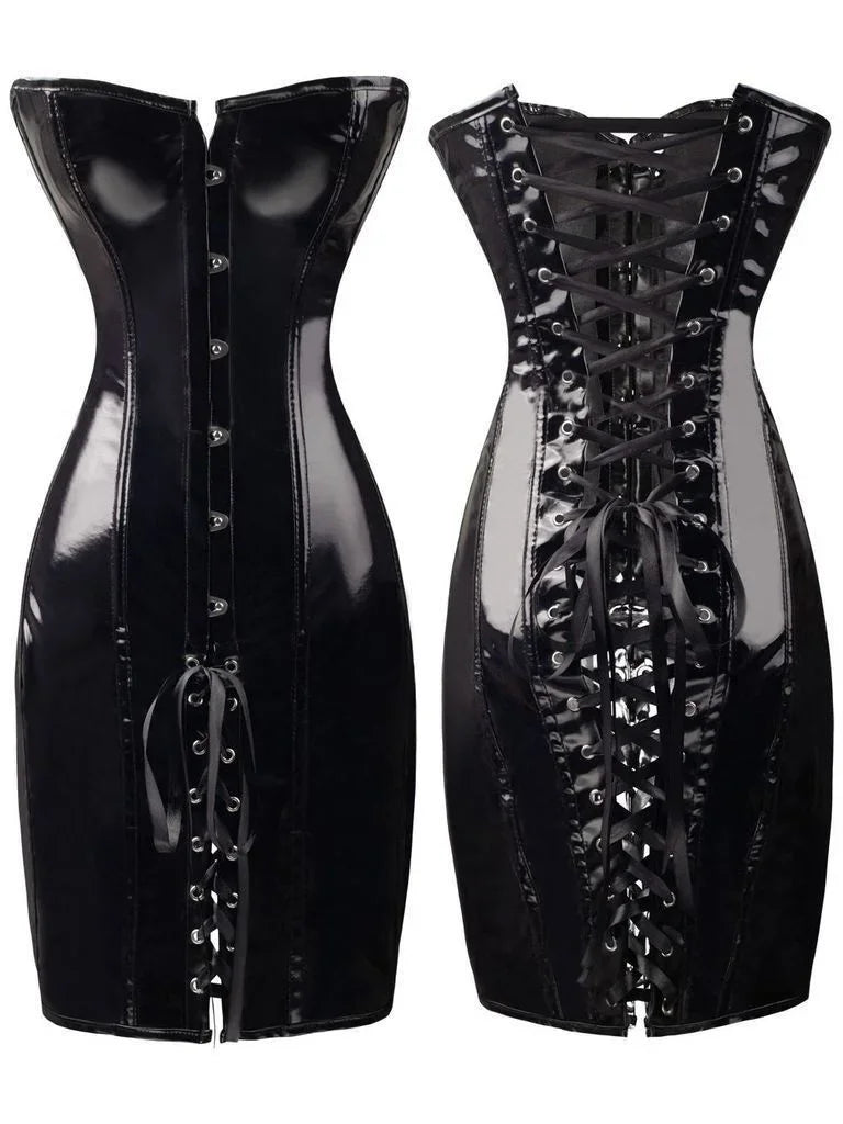 LatexgNord Taschenundes Kleid Ohne Träger
