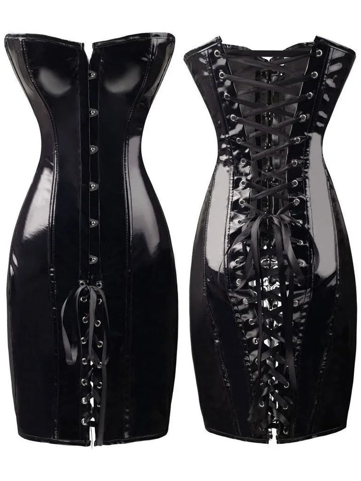 LatexgNord Taschenundes Kleid Ohne Träger