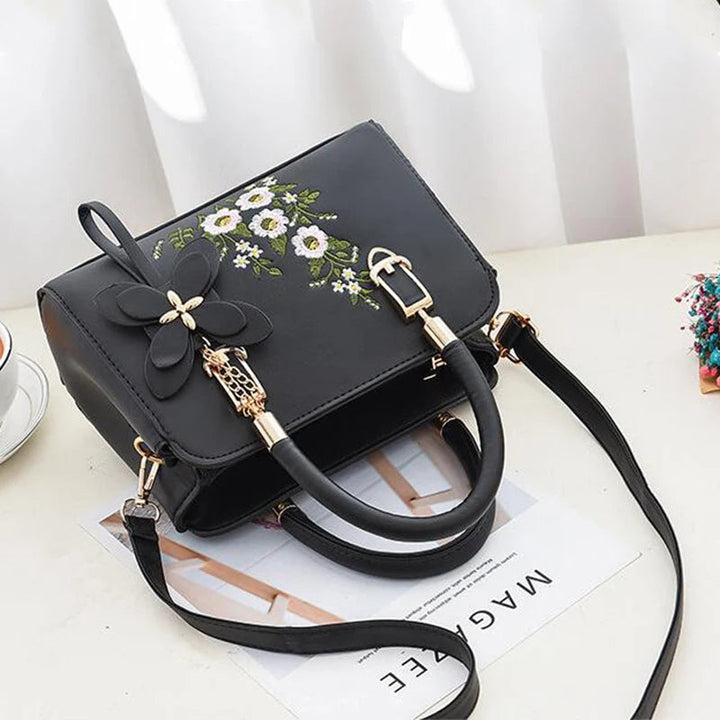 Nord Taschen | Tasche mit Blumenstickerei