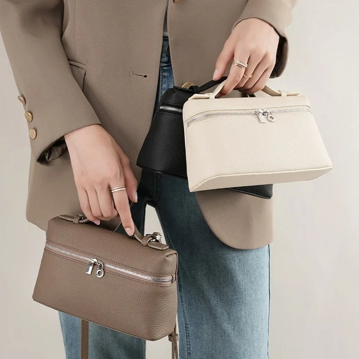 Nord Taschen | Small Grained Leather Handbag