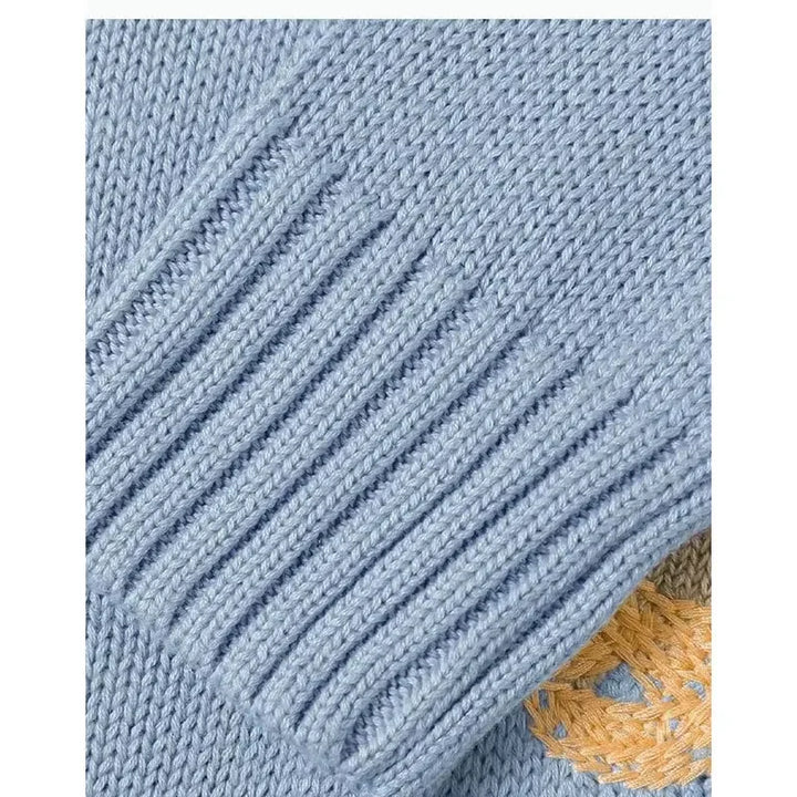 Bärenstrickpullover Damen Locker