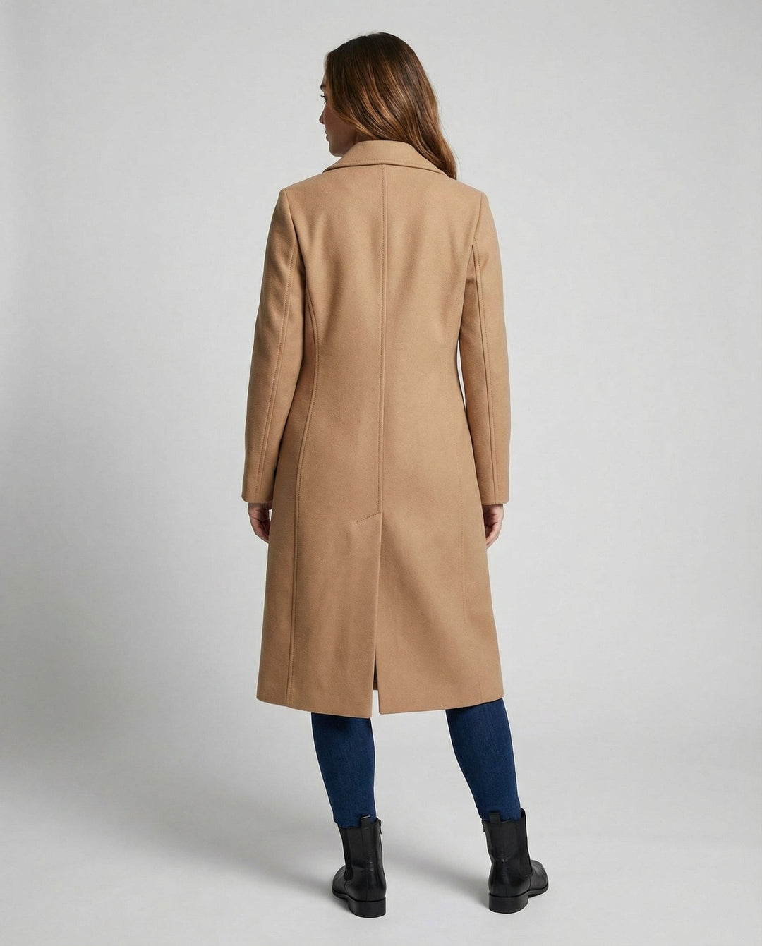 Elegante Lange Winterjacke Damen