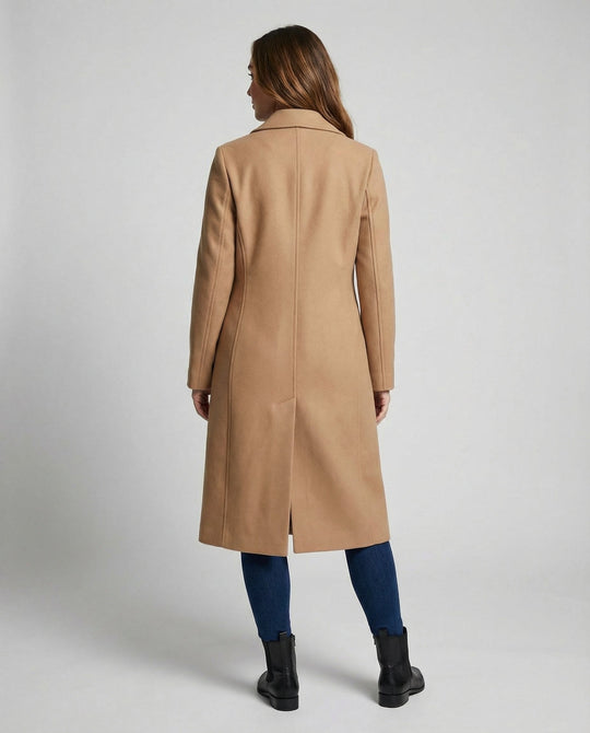 Elegante Lange Winterjacke Damen