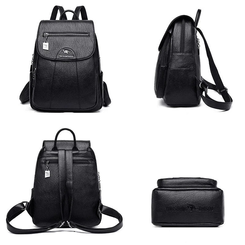 DiNord Taschenstahlsicherer rucksack mit Großem Fassungsvermögen für Damen