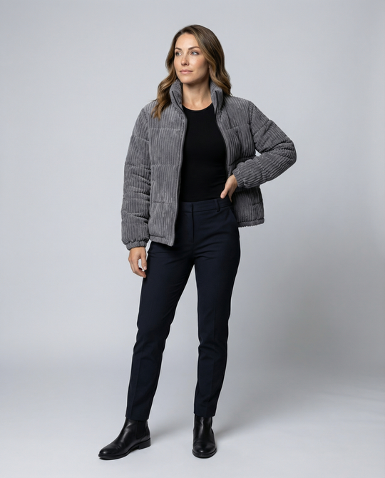 Weiche Warme Cordjacke