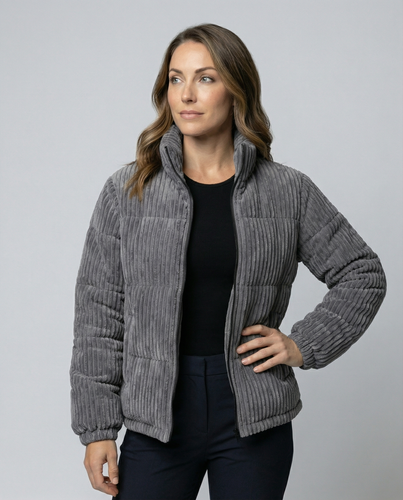 Weiche Warme Cordjacke