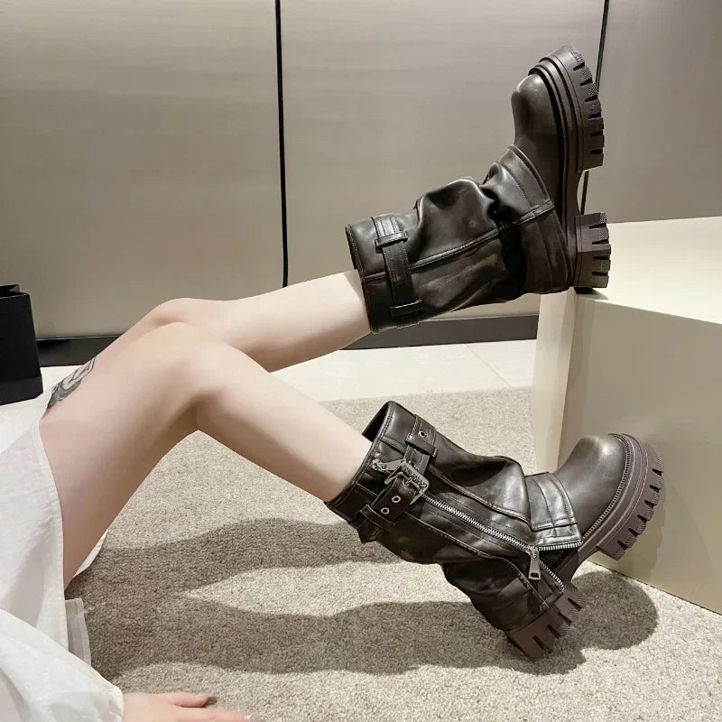 Knöchelhigh Kampf Schuhe