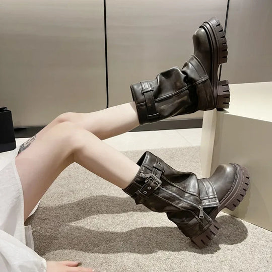 Knöchelhigh Kampf Schuhe