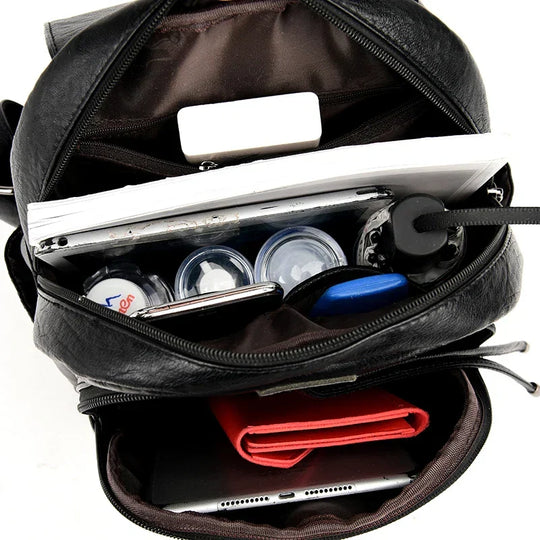 DiNord Taschenstahlsicherer rucksack mit Großem Fassungsvermögen für Damen
