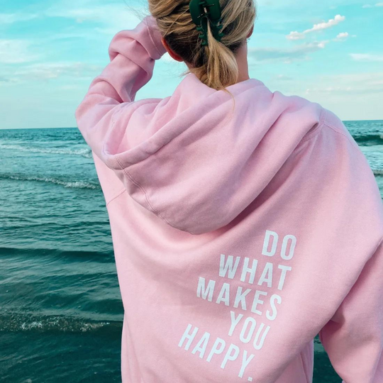 Fröhlicher Kapuzenpullover
