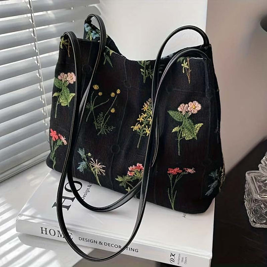 Nord Taschen | Tasche mit Blumenstickerei