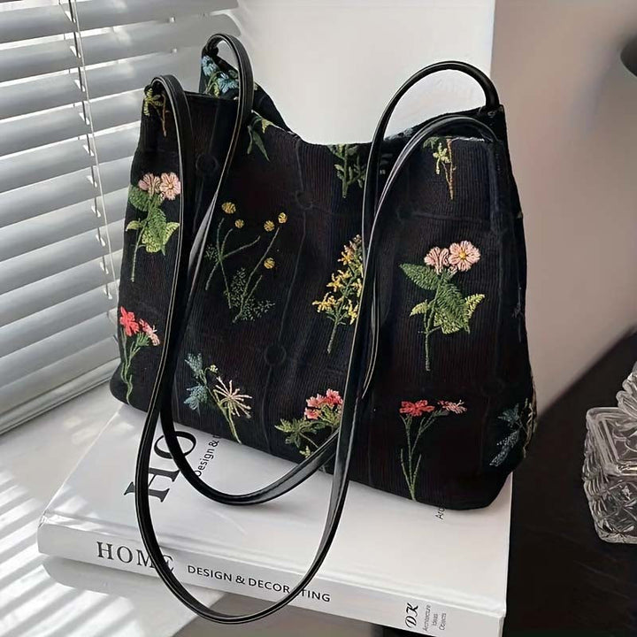 Nord Taschen | Tasche mit Blumenstickerei